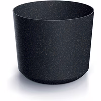 Prosperplast Blumentopf TUBO Eco Wood Anthrazit 19