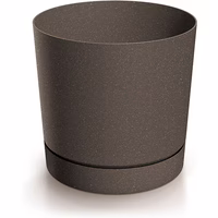 Prosperplast Blumentopf TUBO P Eco Wood Kaffee 23