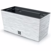 Prosperplast Blumentopf FURU CASE Weiß 39