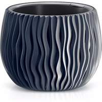 Prosperplast Blumentopf BOWL SANDY Anthrazit 14