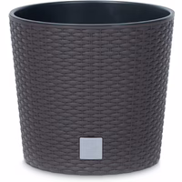 Prosperplast Blumentopf RATO ROUND Braun 30 cm