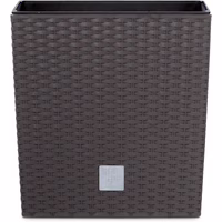 Prosperplast Blumentopf RATO LOW Braun 17 cm