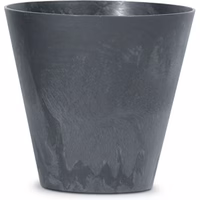 Prosperplast Blumentopf TUBUS Betoneffekt Anthrazit 40 cm