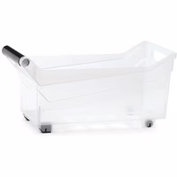 Prosperplast Systembehälter NUK niedrig Transparent 38 cm