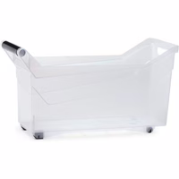 Prosperplast Systembehälter NUK niedrig Transparent 48 cm
