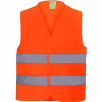 High Visibility Warnweste Orange 3XL