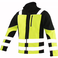 Polar Classic Vis Winter Warnschutz-Fleece-Jacke aus Polyester 300...