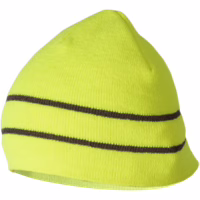 SARA Workwear Winter-Warnschutzmütze "DROGOWIEC WINTER" 240 g/m² Gelb