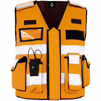 Korntex® Tactical Safety Vest "Bonn" - unisize - Gelb/Black
