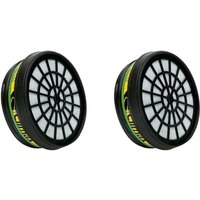 2X Ersatzfilter A1B1E1K1 für Halbmaske Typ Climax 755/756 (6