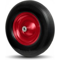 TAMS® Schubkarrenrad mit Metallfelge Vollgummi 4.80/4.00-8