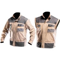 Profi-Arbeitsjacke 2 in 1 (Weste und Jacke) neo XL