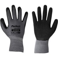 Arbeitshandschuhe mit Latexbeschichtung versch. Farben 9 grau