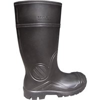 Gummistiefel S5 mit Stahlkappe schwarz 40