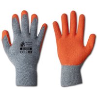 Arbeitshandschuhe Latexbeschichtung orange Classic Plus 11