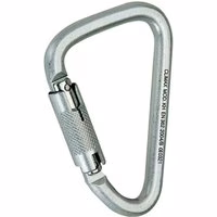 Profi Kletterkarabiner 45 kN Aliens Stahl