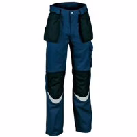 Cofra Arbeitshose mit vielen Taschen und Reflektionsstreifen 46...
