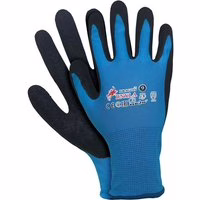 Arbeitshandschuhe Latex blau 10