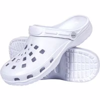 Clogs mit Fersenriemen weiß 39