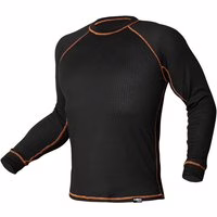 Thermoshirt langarm schwarz S/M