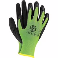 Arbeitshandschuhe mit Latex-Beschichtung in Grün Gr. 8