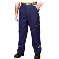 Arbeitshose mit Knieeinsätzen 295-300 g/m² blau 48