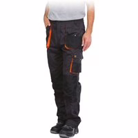 Arbeitshose schwarz mit Kniepolstertaschen