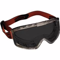 Vollsichtschutzbrille schwarz getönt