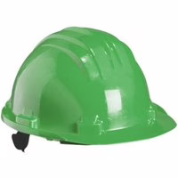 Bauhelm mit Drehverschluss grün