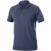 Högert Polo-Shirt "Tobias" 100% Baumwolle Dunkelblau L