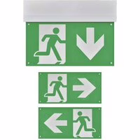 Notausgang Schild beleuchtet 3 W IP20
