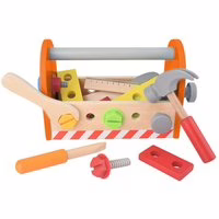 Neo Tools 22-tlg. Werkzeug Set aus Holz für Kinder
