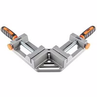 Neo Tools Doppel Winkelschraubstock aus Stahl max. 65 mm