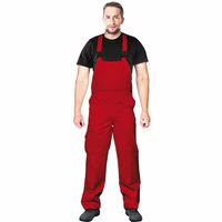 Arbeitslatzhose rot (BISTER) 52