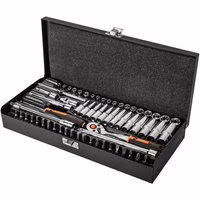 63-tlg. Steckschlüssel Set 1/4" aus CrV