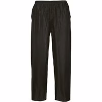 Portwest klassische Regenhose 210 g/m² S441 Schwarz 3XL
