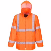 Portwest Warnschutz Regenjacke für Herren H440 Orange 6XL
