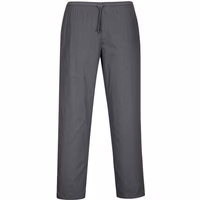 Portwest Kochhose mit Kordelzug für Herren Grau 3XL