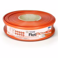 TAMS® Flat Flow Flachschlauch orange 1 1/4" 20m