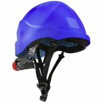 Schutzhelm mit Drehverschluss Curro blau