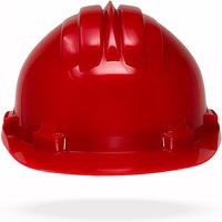 TAMS® Bauhelm mit Drehverschluss EN 397 Rot