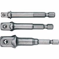 3 tlg. Adapter Set Halter für Akkuschrauber Stecknuss (1