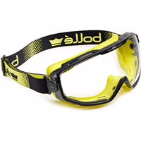 Bollé Safety UNIVERSAL GOGGLE Klare / Gelb / Belüftete...