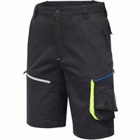 Högert REETZ elastische Shorts schwarz 4XL