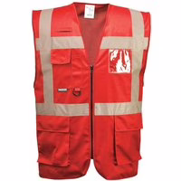 Portwest Iona Warnweste F476 Rot S