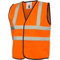Kinder Hi Vis Warnweste Orange 10/13 Jr. 120 g/m²