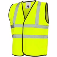 Kinder Hi Vis Warnweste Gelb 7/9 Jr. 120 g/m²