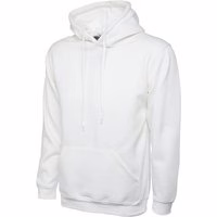 Classic Kapuzenpullover Weiß M 300 g/m²