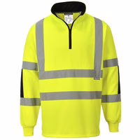 Portwest Xenon Warnschutz Rugby Shirt Gelb XL