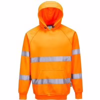 Portwest Warnschutz Kapuzen- Sweatshirt Orange L
